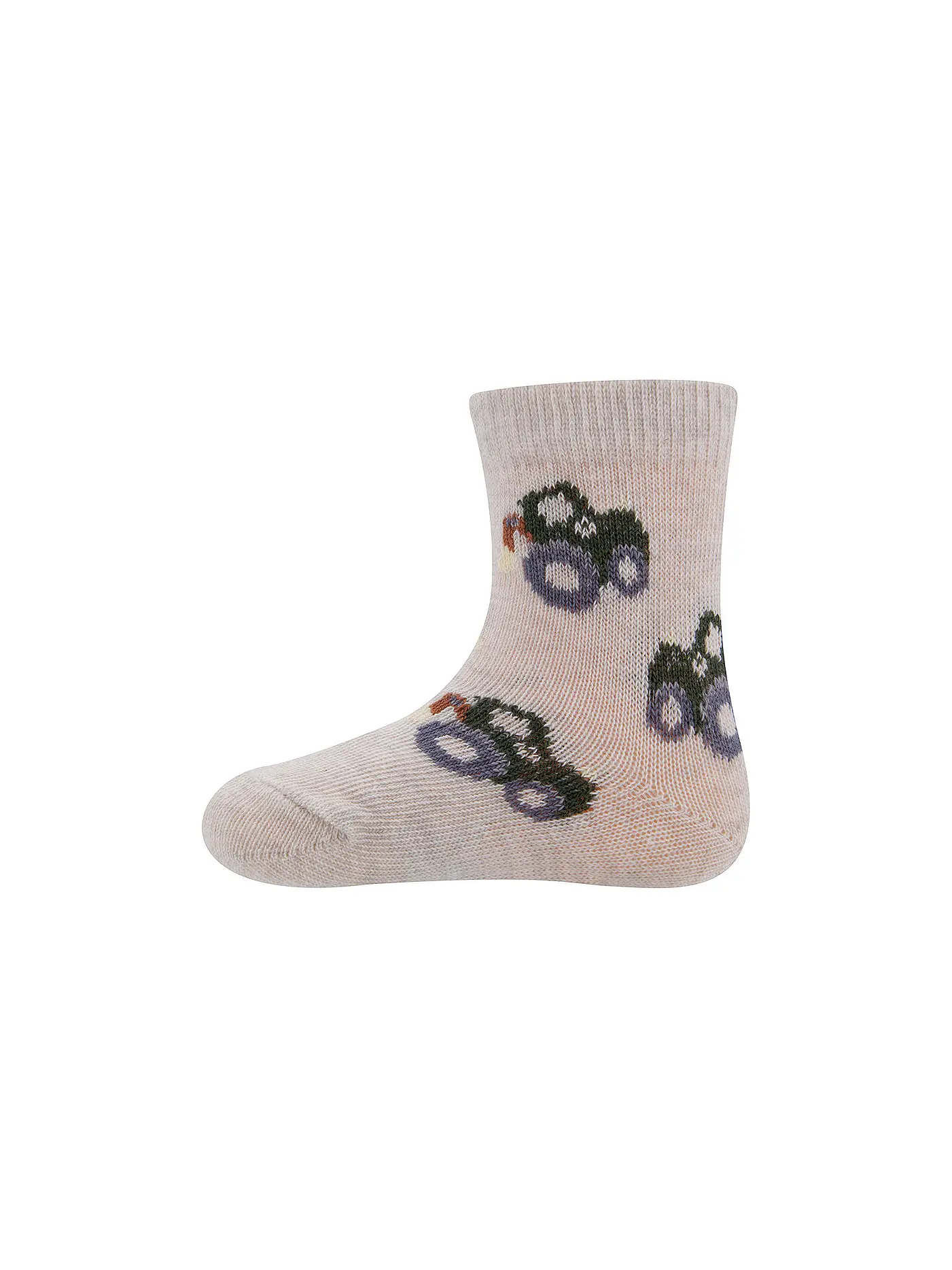 EWERS | Baby Socken Traktor 2er Pkg. grau | 